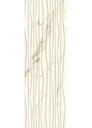 Плитка paradyz serene 25x75 bianco struktura rect