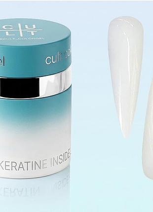 Гель для ногтей cult builder gel skin edit 001, 30 мл