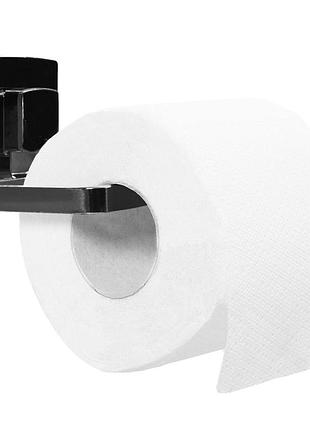 Тримач для туалетного паперу rea tutumi black (hom-00554)