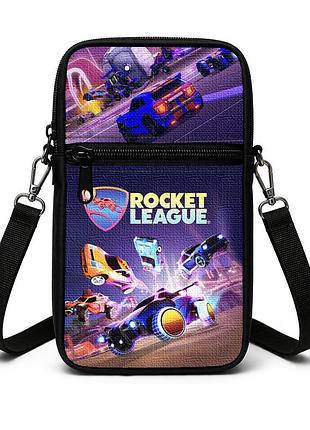 Сумка-чехол для телефона rocket league детская через плечо, водонепроницаемая мини-сумка (5126)