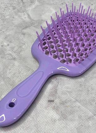 Щетка-расческа пластиковая super brush цвет 2004