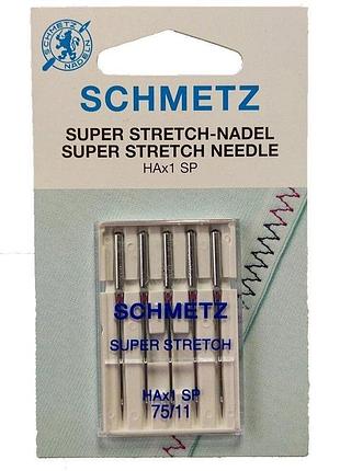 Игла super stretch hax1 sp 75 - 5 шт