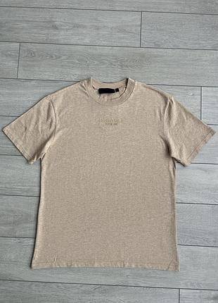 Чоловіча брендова футболка essentials fear of god l л розмір оригінал