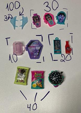 Аксесуари monster high, монстр хай 2