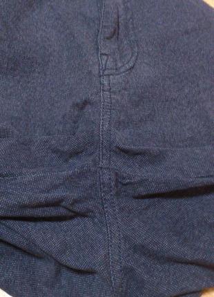 Брюки мужские хлопковые синие штани чоловічі бавовняні сині nanny state w30 l32👖🇨🇳4 фото