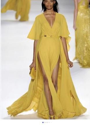 Сукня в пол максі elie saab вечірня  з розрізами
