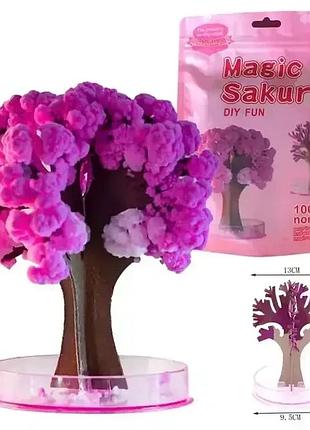 Чарівне дерево з паперу сакура magic sakura штучна квітка сакури