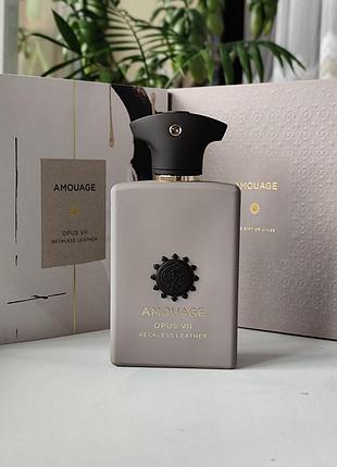 Amouage opus vii reckless leather
парфюмированная вода 100 мл