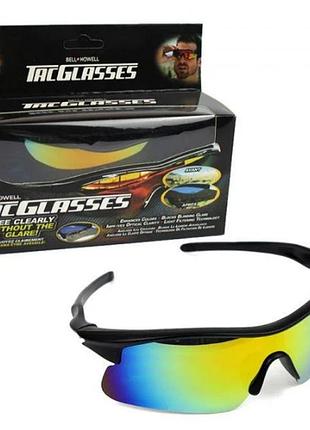 Окуляри сонцезахисні антиблікові для водіїв tag glasses