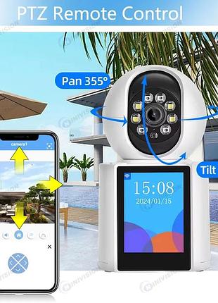 5-мегапиксельная 2,8 дюймовая wi-fi голосовая камера видеоняня с видеозвонком