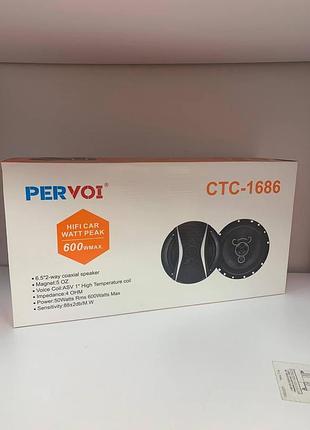 Автомобильная акустика-динамики pervoi ctc-1686