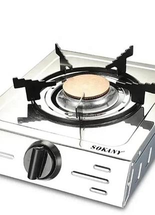 Плита газовая 1 комфорка sokany sk-07023