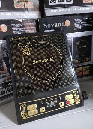 Индукционная стеклокерамическая электроплита sovana
