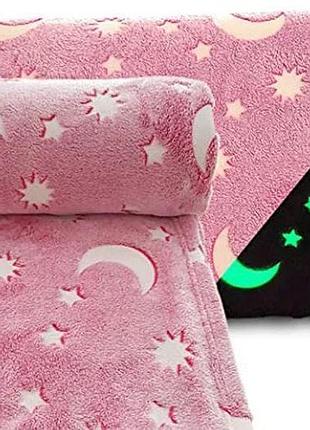 Плед світиться в темряві magic blanket 110х180см