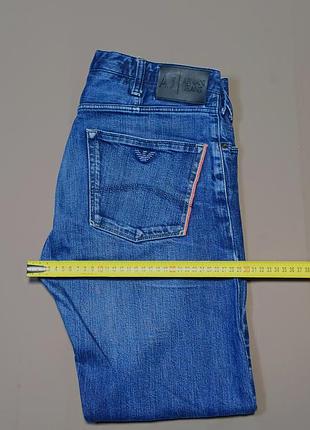 Пояс 80 см armani jeans 
 size w31 l34 180/80a синие джинсы made in tunisia regular
