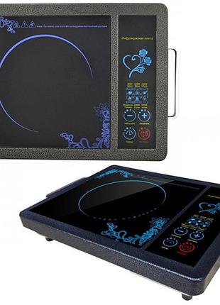 Електроплита інфрачервона domotec ms-5842 2000 вт