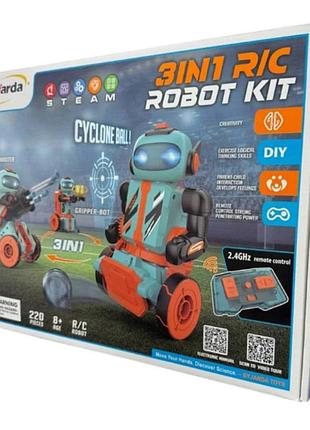 Конструктор робот 3в1 byjarda – 2.4ghz r/c, 220 деталей