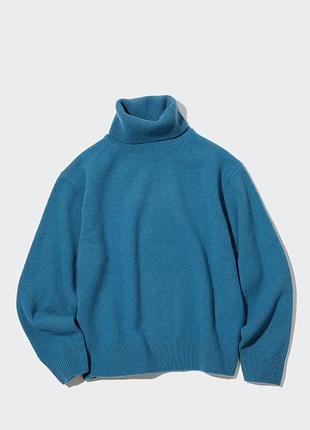 Свитер с шестью с высоким горлом uniqlo