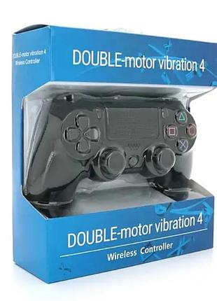 Бездротовий bluetooth джойстик double-motor vibration 4 wireless controller ps4 - ds-2312, чорный