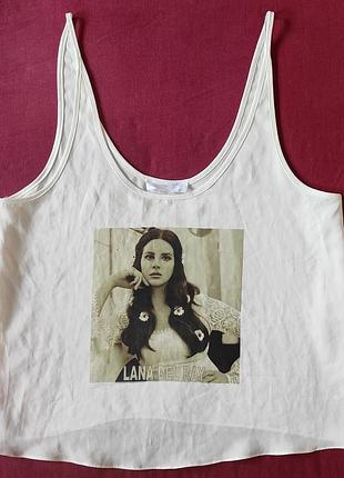 Жіноча майка топ з lana del rey лана дел рей рэй