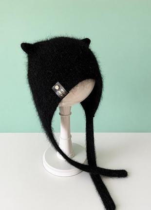 Коточепчик з вушками для дівчинки