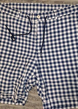 Стильные фирменные каттоновые шорты в клетку..polo.м