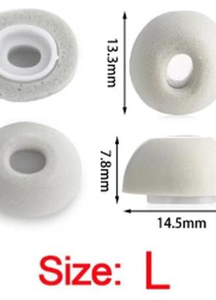 Пінні амбушури apple airpods pro mwp22 apple airpods pro 2 mqd83 розмір m середні