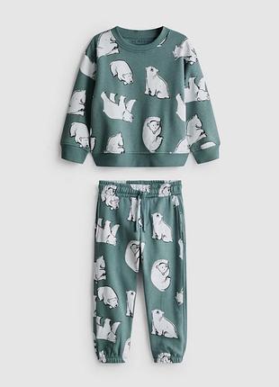 Спортивний костюм на флісі 110,116 primark