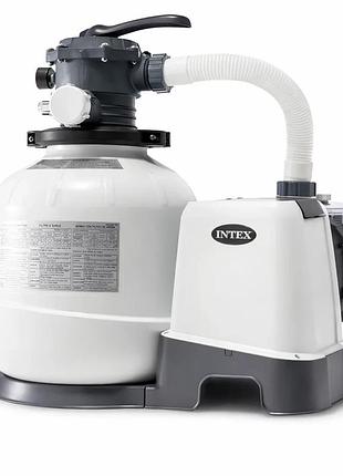 Пісочний фільтр-насос intex 26648 (sx2800, model: sf70220-2), 10 500 л\год, 36 кг