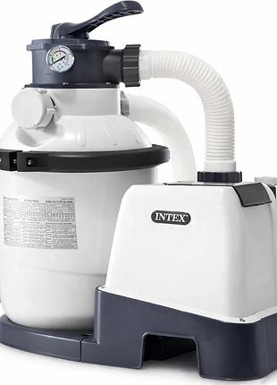 Пісочний фільтр-насос intex 26644 (sx1500, model: sf90220-2), 5 700 л\год, 12 кг