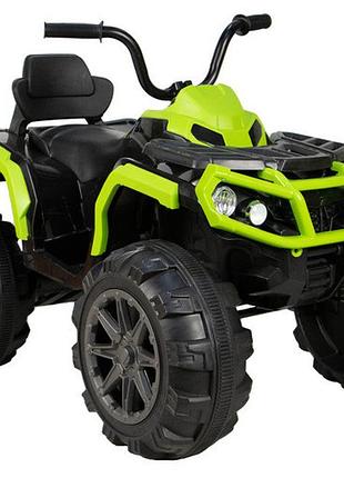 Детский электроквадроцикл spoko hm-1288 зеленый