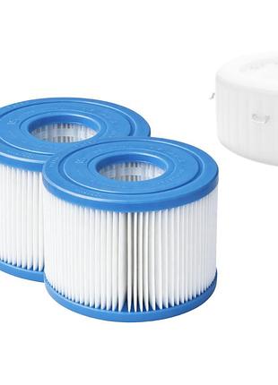 Змінний картридж для спа-джакузі intex 29011-2 тип s1 2 шт, 7.5 х 10.9 см