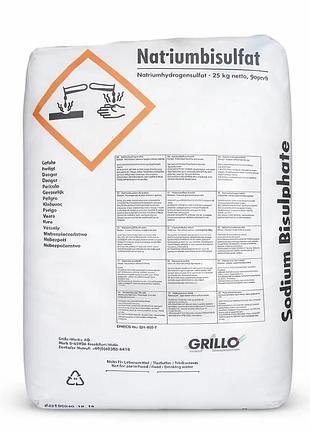 Ph-минус для бассейна grillo 80026, 25 кг – снижение уровня ph