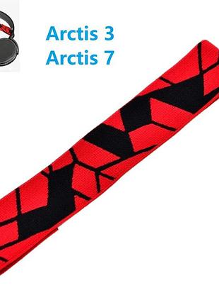 Накладка амбушюры steelseries arctis 3 steelseries arctis 5 цвет solar red красный