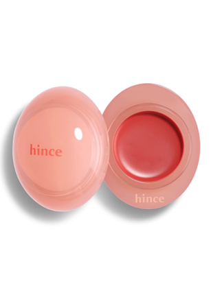 Hince raw glow dewy ball – сияющий бальзам для губ и щек #15 peach dew