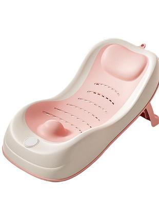 Детская горка для купания нескользящая bimbo подставка для ванны 27.5 х 53.5 х 13 см (7610-26)