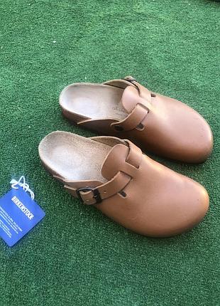 #b15 birkenstock boston. сабо шкіра. оригінал 36 р(23 см)