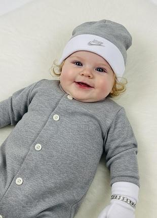 Детская шапка nike baby beanie (0-6m)