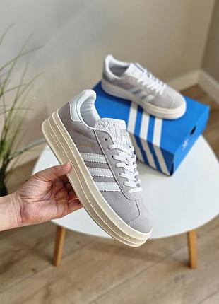 Кросівки adidas gazelle bold grey