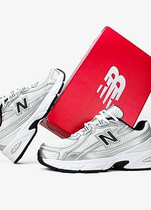 Кросівки new balance 740 white silver metallic black