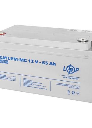 Logicpower аккумулятор мультигелевый lpm-mg 12v - 65 ah