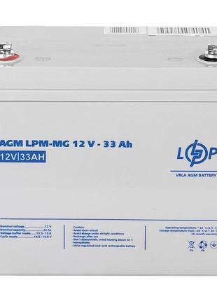 Logicpower аккумулятор мультигелевый lpm-mg 12v - 33 ah