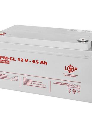 Logicpower аккумулятор гелевый lpm-gl 12v - 65 ah