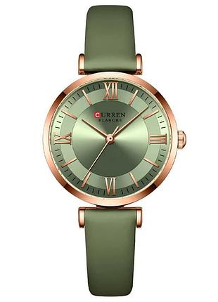 Сurren 9079 rose gold-light green