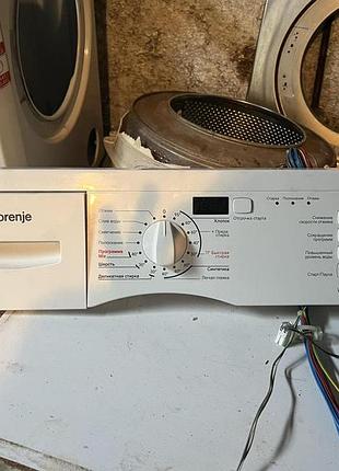 Б/у модуль управления стиральной машини gorenje ws 50109 sifra:279330 ako 722170-23 prg 722376-20