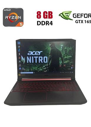 Ігровий ноутбук б-клас acer nitro 5 an515-43 / 15.6" (1920x1080) ips / amd ryzen 5 3550h (4 (8) ядра по 2.1 - 3.7 ghz) / 8 gb ddr4