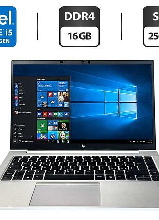 Ультрабук hp elitebook 840 aero g8 / 14" (1920x1080) ips / intel core i5-1145g7 (4 (8) ядра по 4.4 ghz) / 16 gb ddr4 / 256 gb ssd
