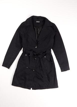 Women’s trench jacket dolce & gabbana black