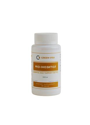 Мио-инозитол (myo-inositol), 90 капсул, green visa