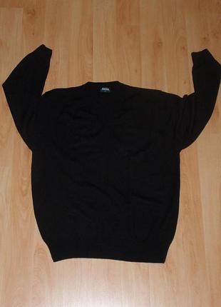 Чоловіча чорна кофта/пуловер kingfield charles-voegele pulover polo ck original l-xl barbour ea7
